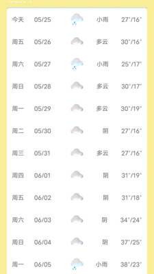 芭蕉天气app20230525