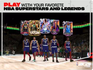 NBA2K25梦幻球队手机直装版下载v300.15.246297225