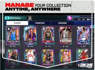 NBA2K25梦幻球队手机直装版下载v300.15.246297225