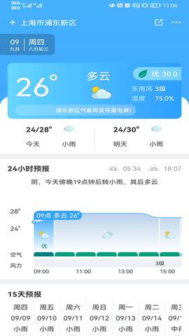 青芒天气app1.0.0