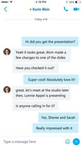 skype聊天软件8.15安卓版