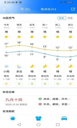 暖知天气app1.0.1